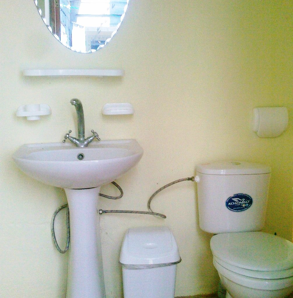 Туалет в Коттедже в Поповке